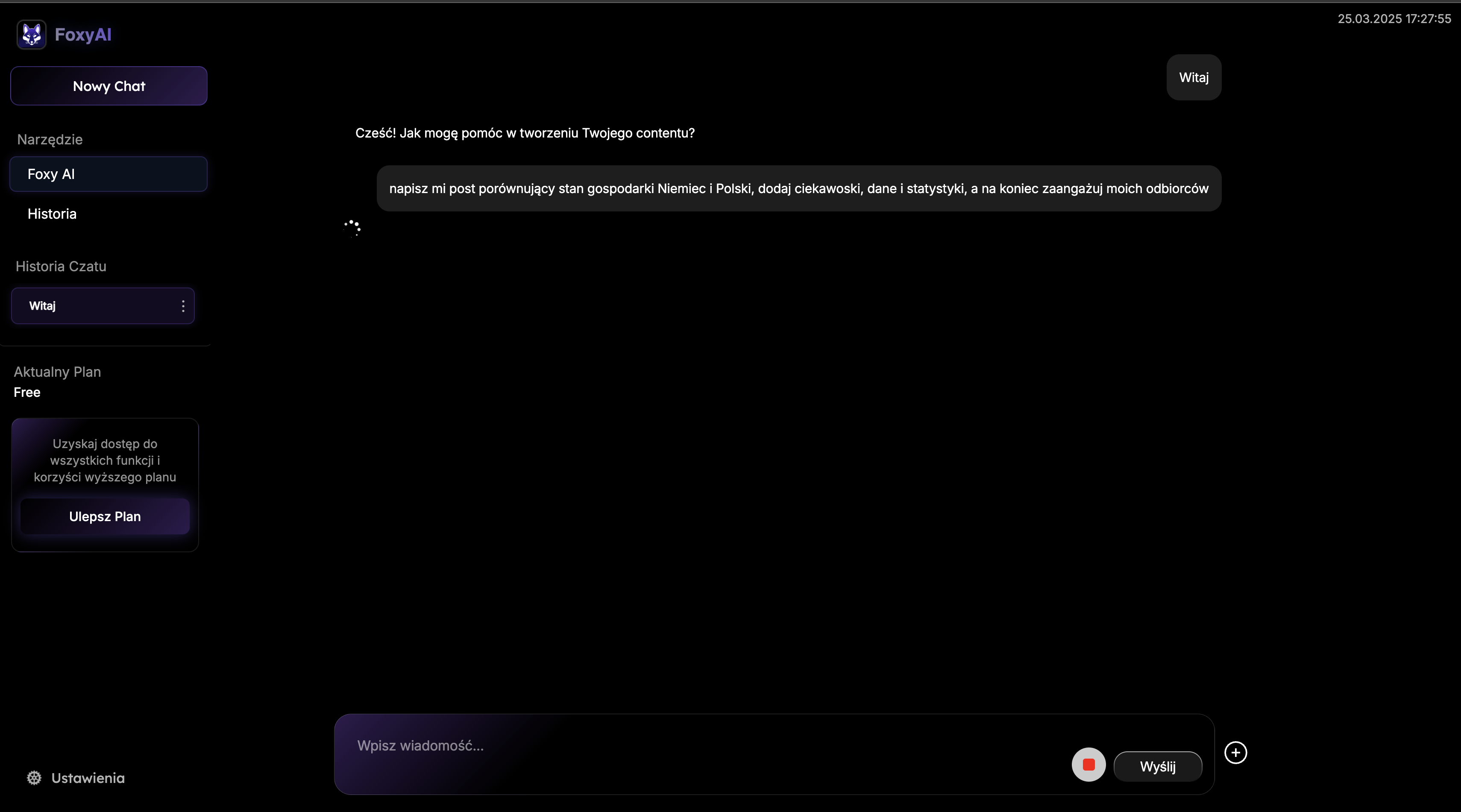 Chat Interface