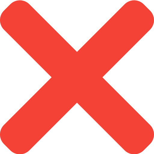 ✗